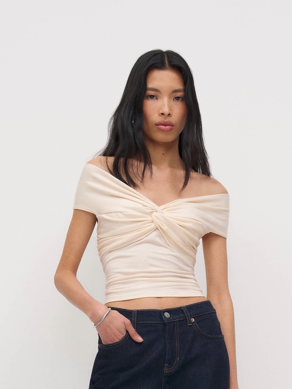 Reformation - Ezlynn Knit Top